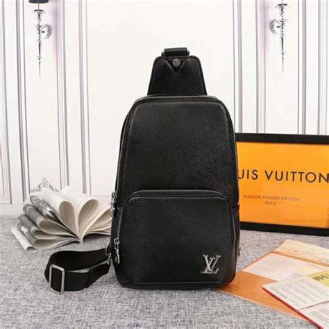 black lv bag mens|sling bag for men Lv.